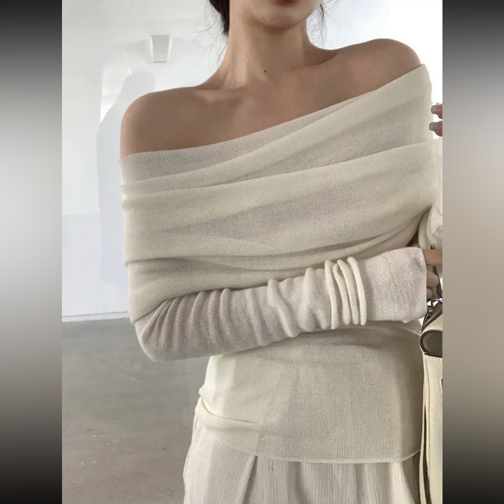 Off shoulder top